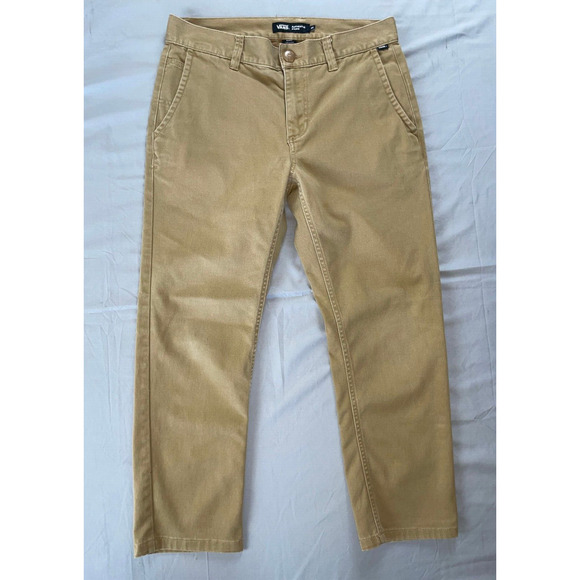 Vans Flat Front Slim Fit Stretch 'Authentic Chino' Pants. Men's 29X25, GUC!! - Picture 1 of 5